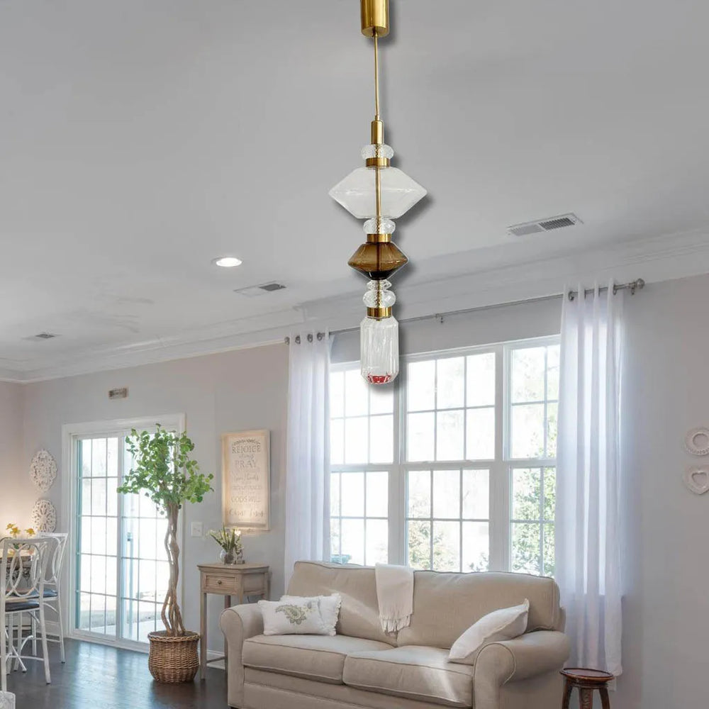 Ribs of Radiance LED Pendant Light (0944/F)