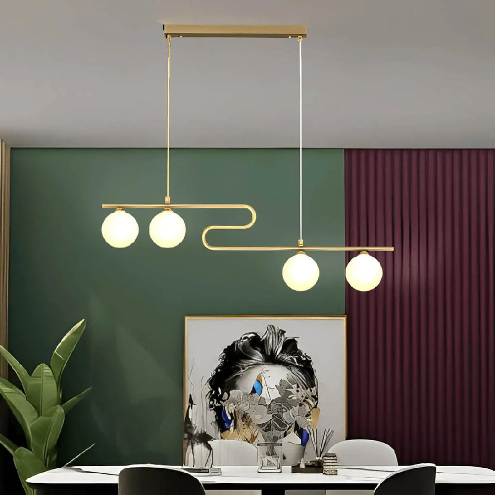 
                      
                        Glowa Chandelier by Gloss (0972/4)
                      
                    