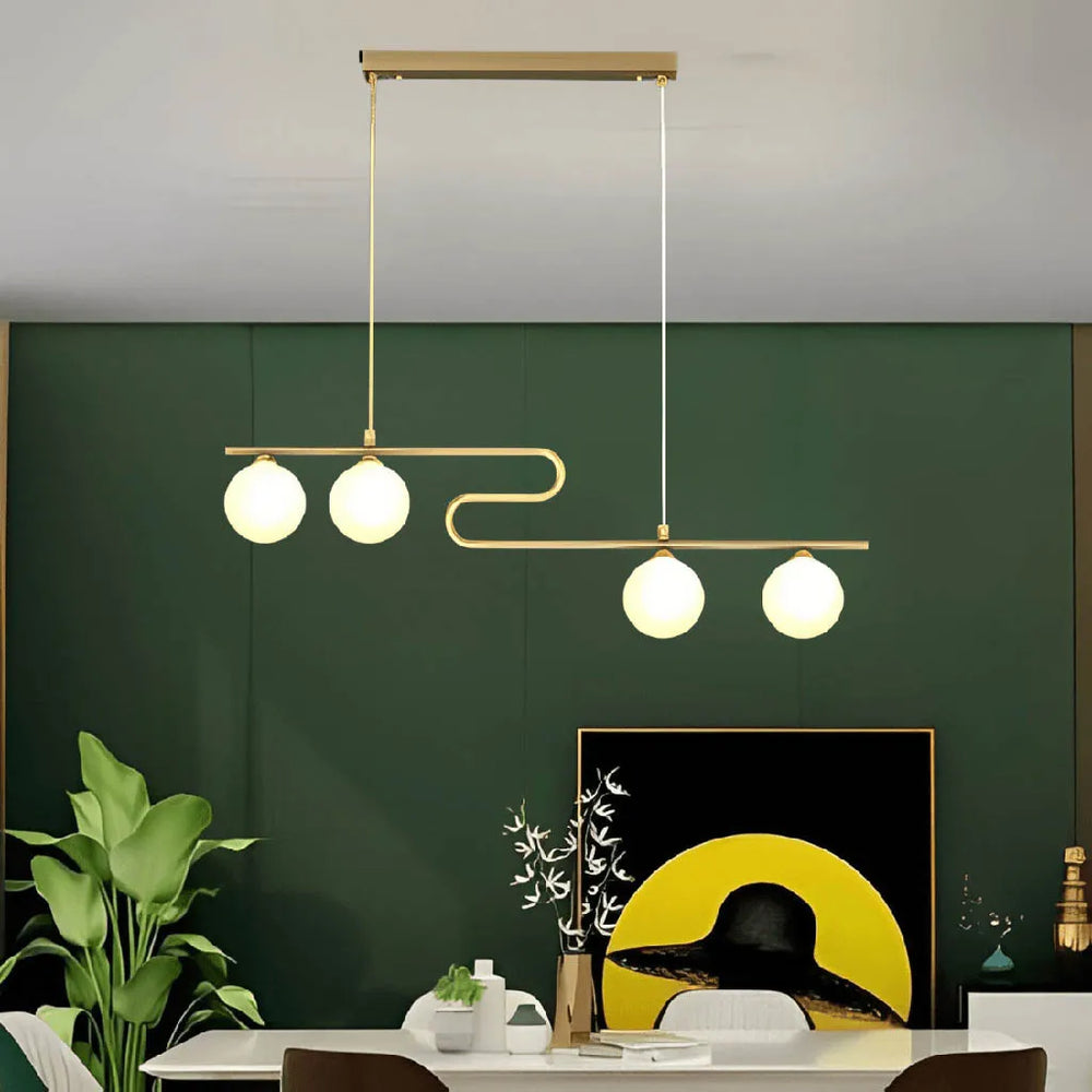 
                      
                        Glowa Chandelier by Gloss (0972/4)
                      
                    