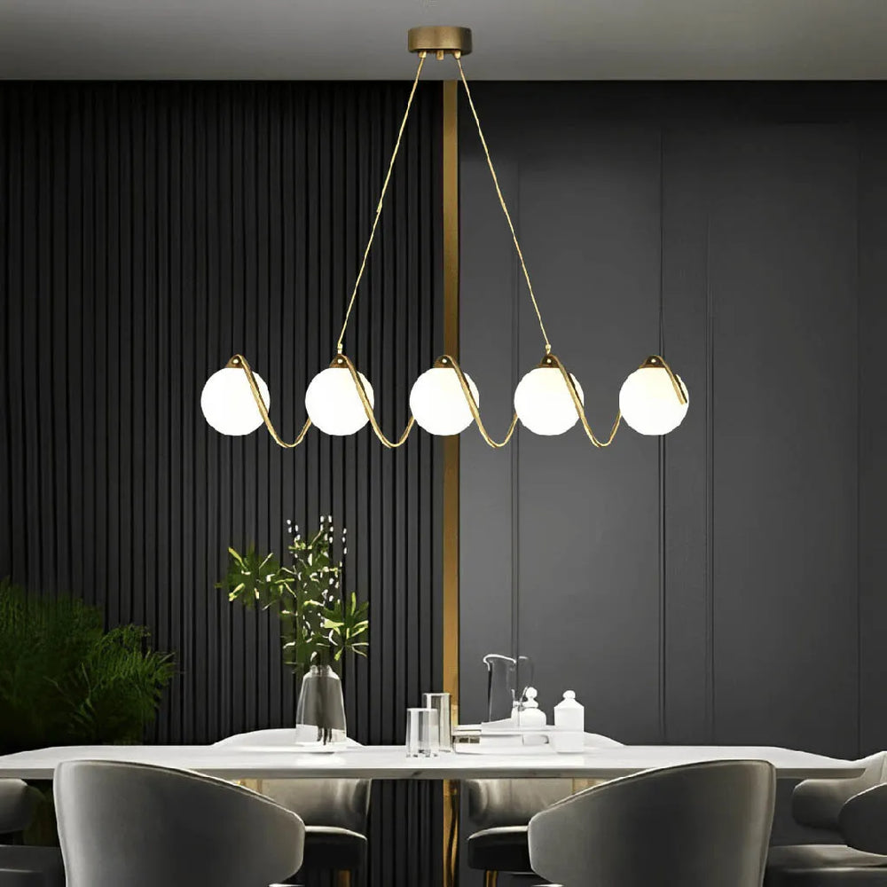 
                      
                        Opula Chandelier by Gloss (0973/5)
                      
                    