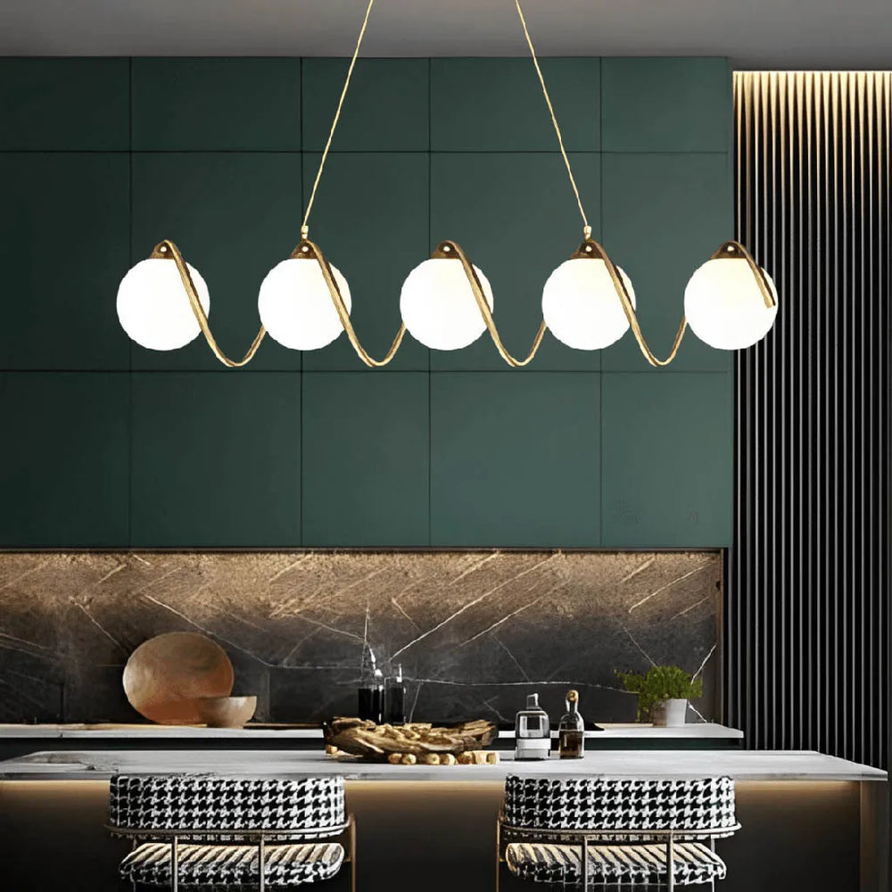 
                      
                        Opula Chandelier by Gloss (0973/5)
                      
                    