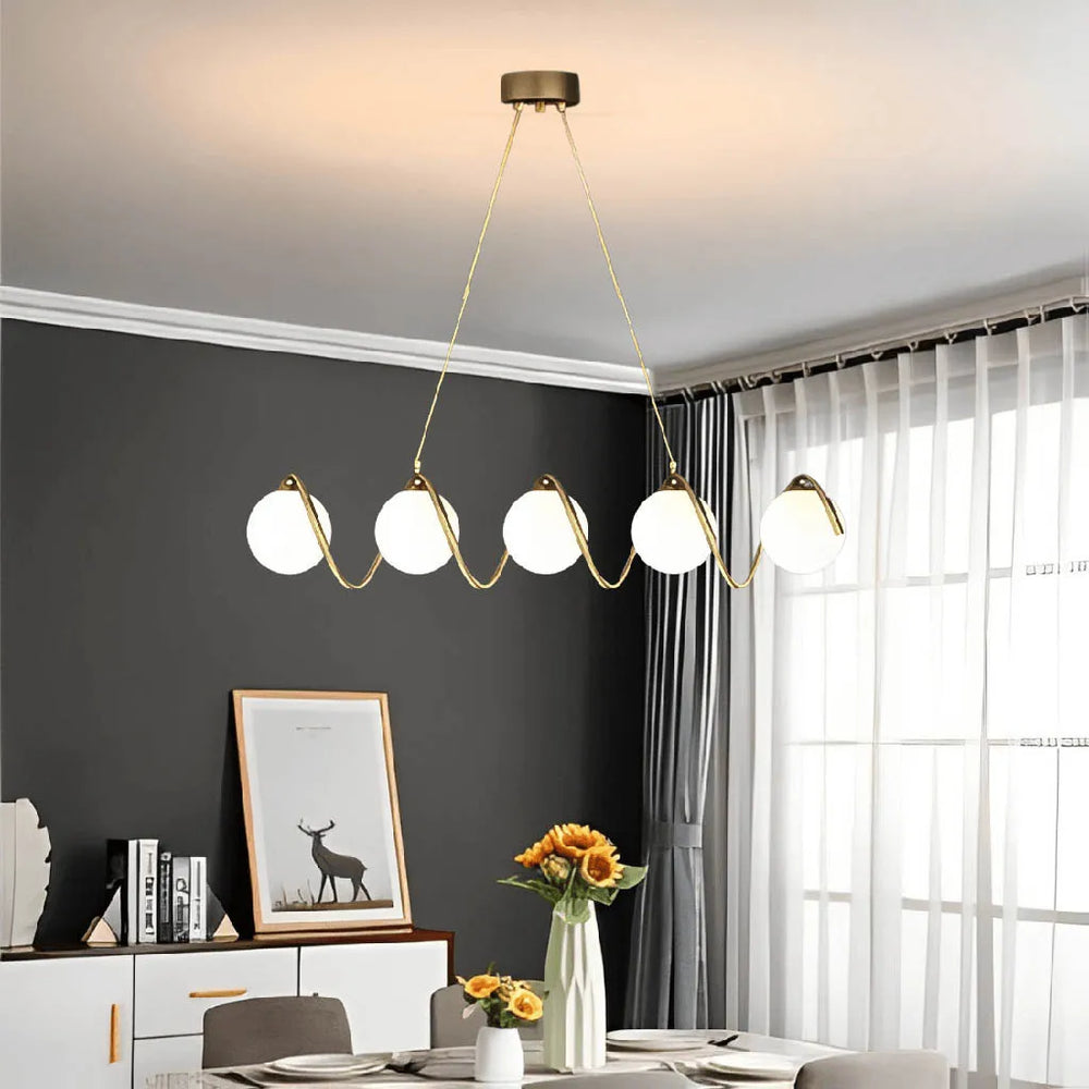 
                      
                        Opula Chandelier by Gloss (0973/5)
                      
                    