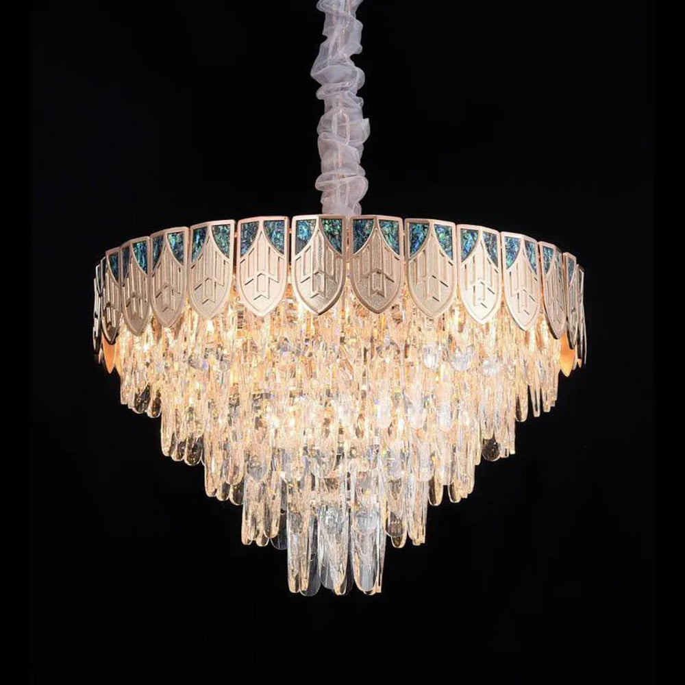 
                      
                        Elysian Regal Space Clear Crystal Chandelier (21100)
                      
                    