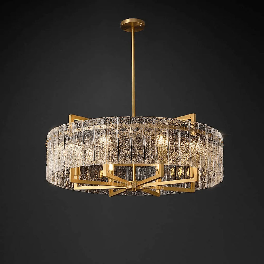 
                      
                        Twinkling Tapestry Brass Finish Luxe Chandelier (6045)
                      
                    