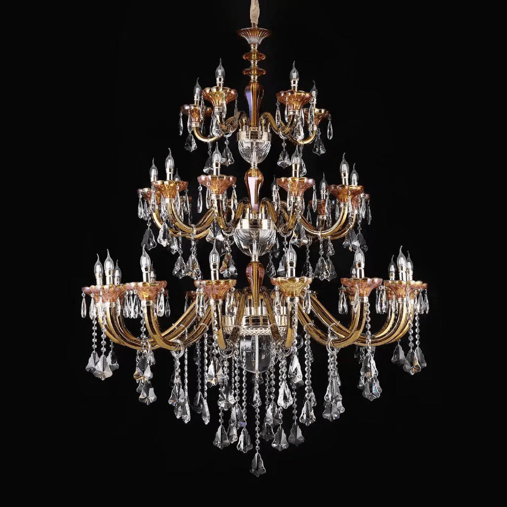 Era Traditional Spaces Glass Antique Chandelier (78809)