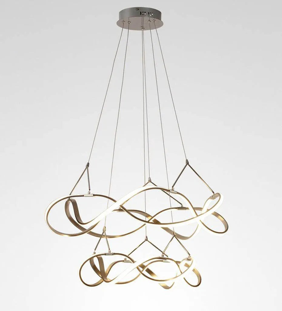 Auric Wave Dinning Room Chandelier (8805)