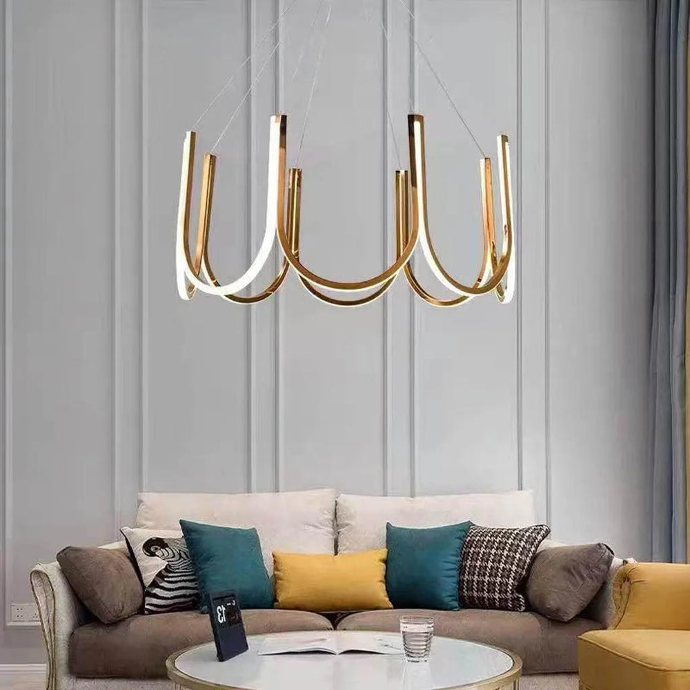 
                      
                        Gilded Horizon Modern Space Chandelier (8814)
                      
                    