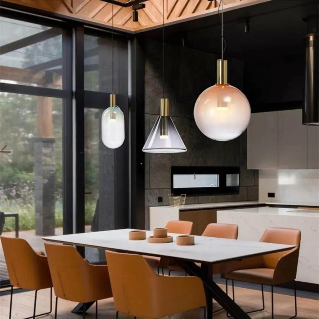 Metallus Pendant Light by Gloss (0903/A)