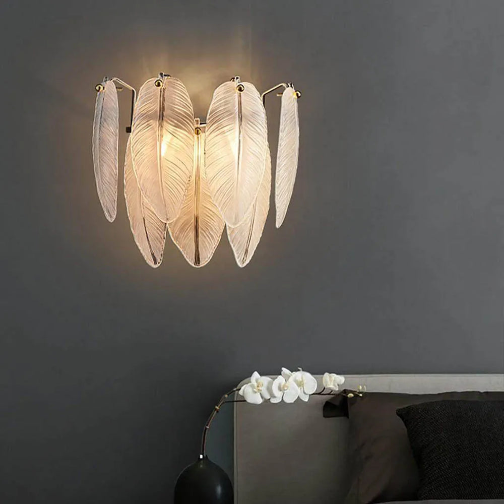 
                      
                        Glimmering Feather Mesmerizing Indoor Wall Light (9063)
                      
                    