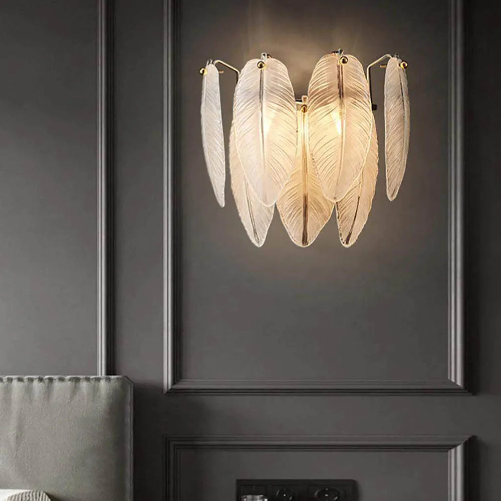 
                      
                        Glimmering Feather Mesmerizing Indoor Wall Light (9063)
                      
                    