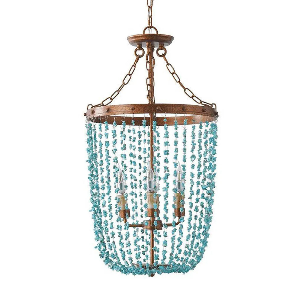 
                      
                        Aqua Gem Bohemian Look Antique Chandelier (9120/4)
                      
                    