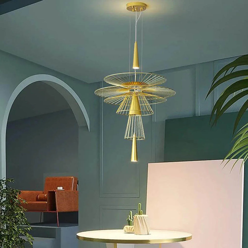 Flare of Flower Warm White Pendant Light (9586)