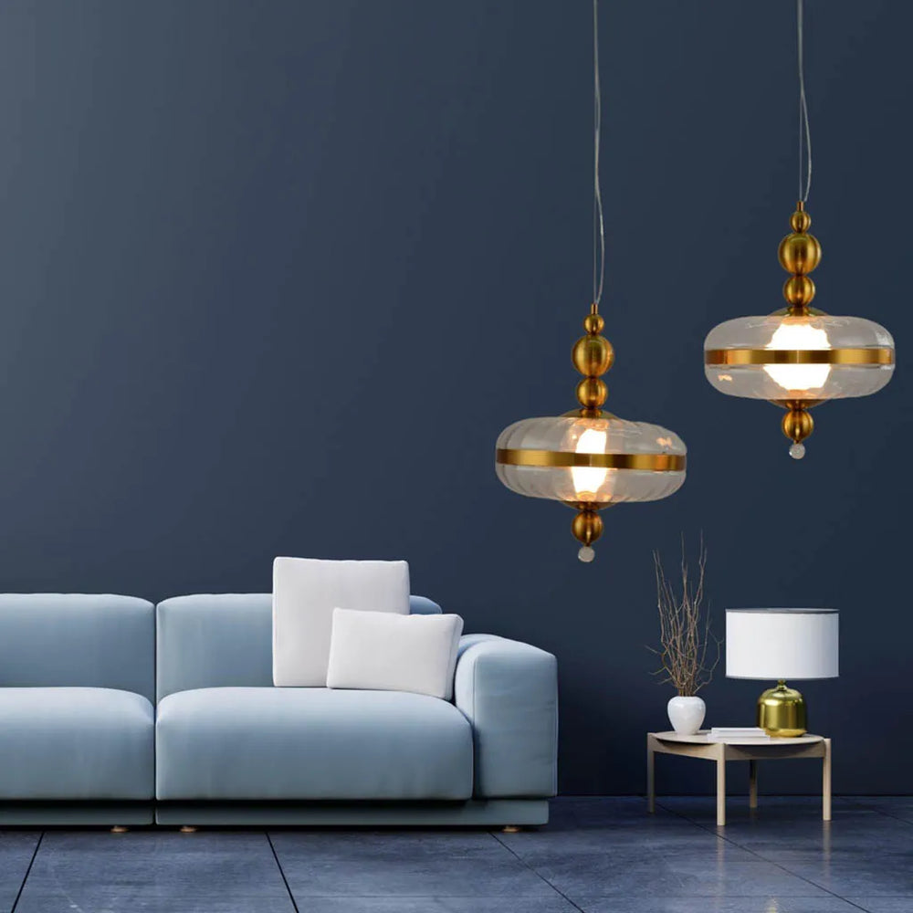 Echo of Luxe Golden Finish Pendant Light (A1856/350/A)