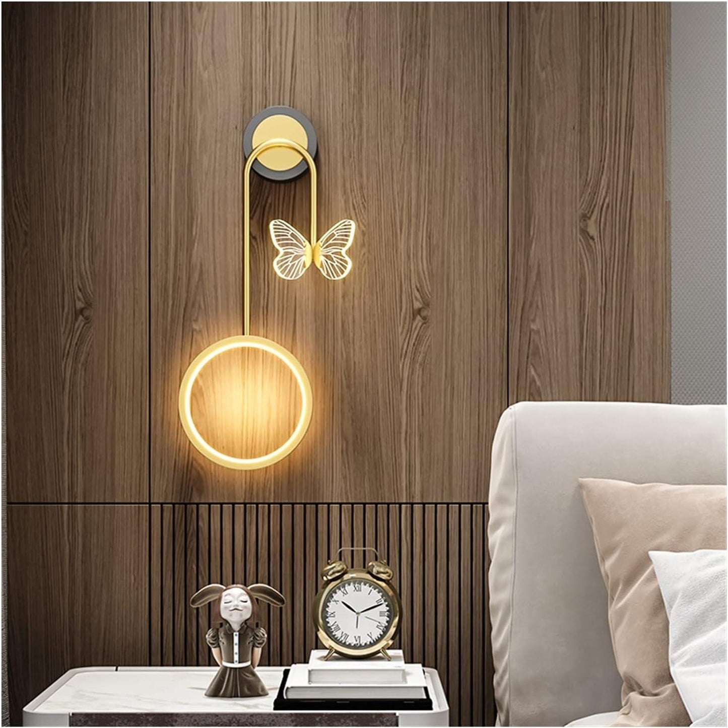 Acrylic Bedside LED Wall Light by Gloss (B5295) - Ashoka Lites