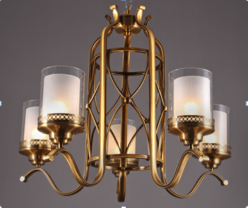 Antique Chandelier by Gloss(D3081-5) - Ashoka Lites