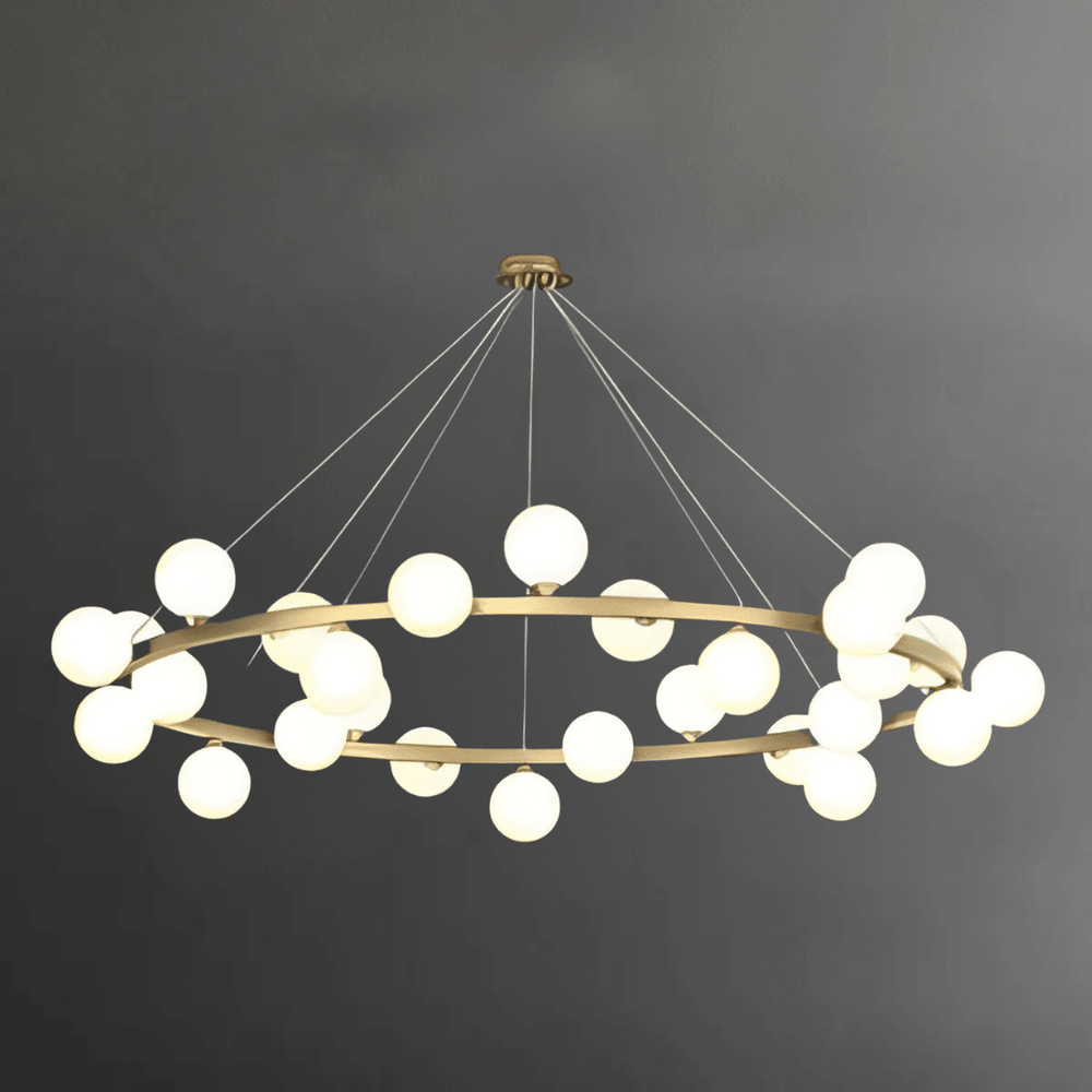 
                      
                        Aura Chandelier by Gloss (0987/28) - Ashoka Lites
                      
                    