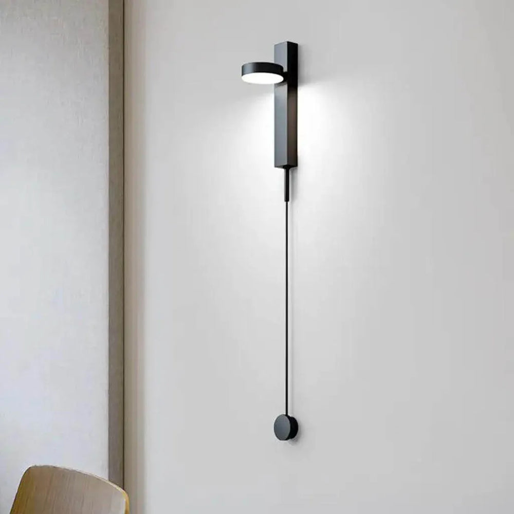 
                      
                        Unique Design Creative Art-Deco Black  Bedside Led Wall Lamp by Gloss (B854)
                      
                    