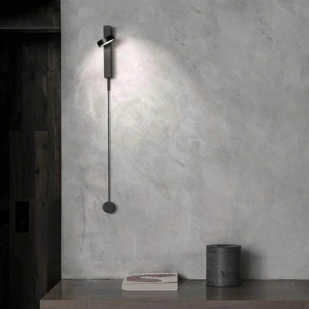 
                      
                        Unique Design Creative Art-Deco Black  Bedside Led Wall Lamp by Gloss (B854)
                      
                    