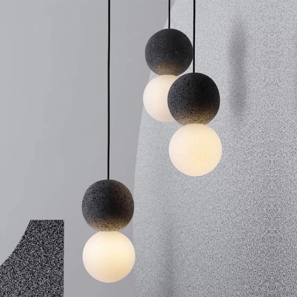 
                      
                        Drop of Galaxy Black and White Pendant Light  (6003)
                      
                    