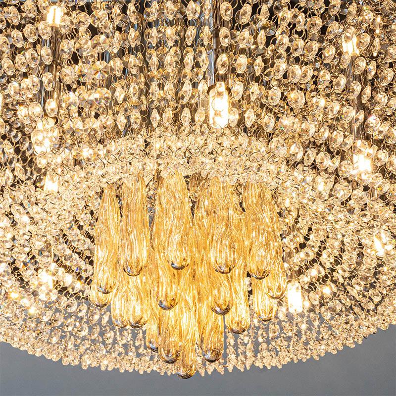 
                      
                        Chalice Ceiling Crystal Chandelier by Philips (581841) - Best Chandelier for Living room decor
                      
                    