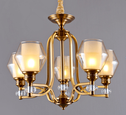 Chandelier by Gloss (D7720-5) - Ashoka Lites