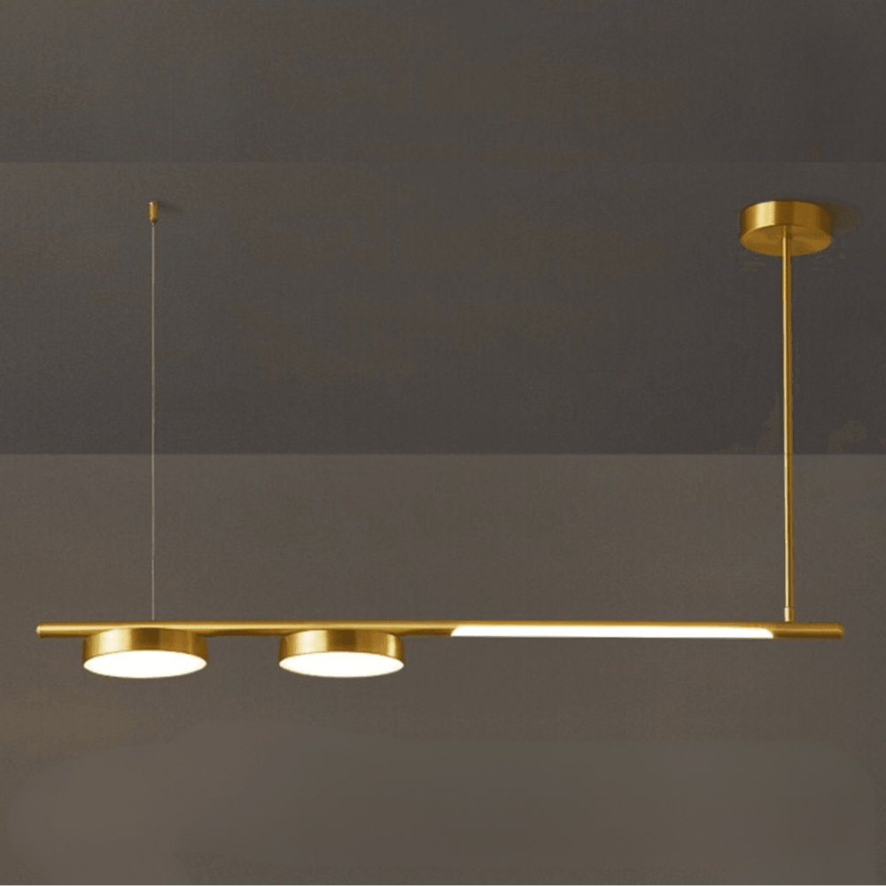 
                      
                        Contemporary Metal LED Pendant Light by Gloss (0954/2) - Ashoka Lites
                      
                    