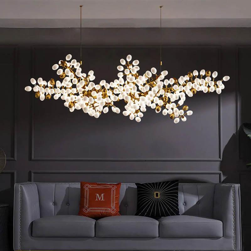 
                      
                        Luxury Feel Glass Chandelier Light by Gloss (9089) - Best Chandelier for Living Room decoration
                      
                    