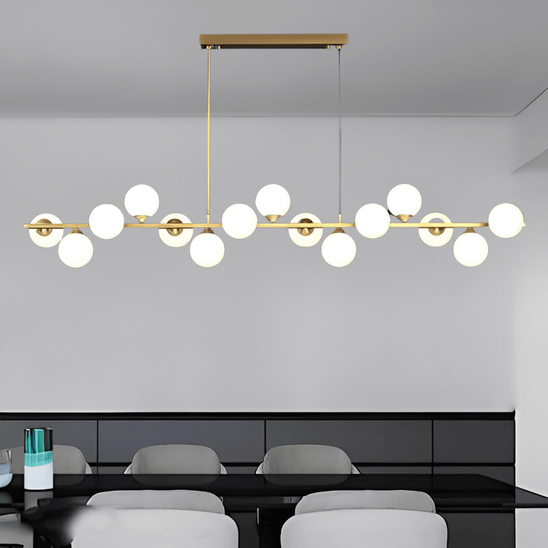 Elevata Chandelier by Gloss (0971/15) - Ashoka Lites