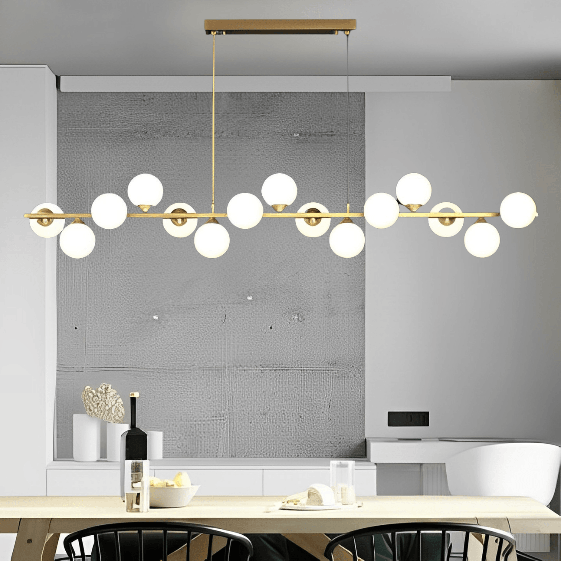 Elevata Chandelier by Gloss (0971/15) - Ashoka Lites