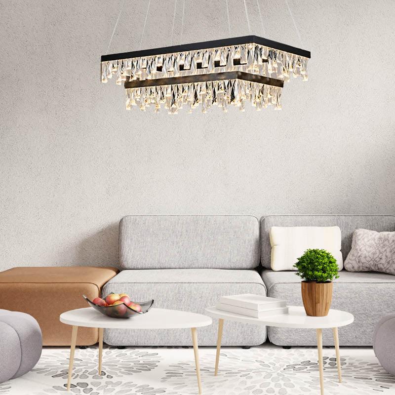 
                      
                        BUY ONLINE Luxury Nordic Crystal Chandelier by Gloss (6800/2) - Best Chandelier for Home decor
                      
                    