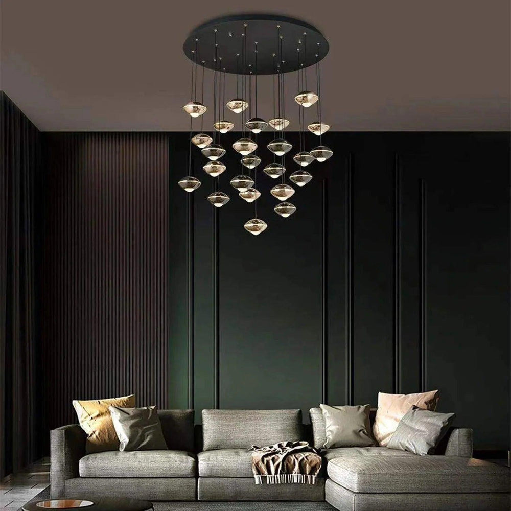 Golda Chandelier by Gloss (P0723-24A) - Ashoka Lites