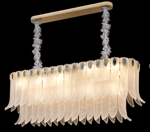 Halo Chandelier by Gloss (2179) - Ashoka Lites