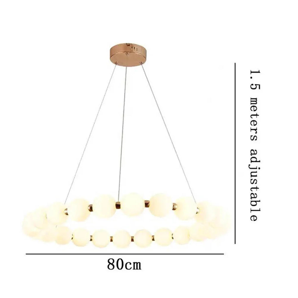 Dreamy Drop Warm White Luxe Chandelier (L9045)