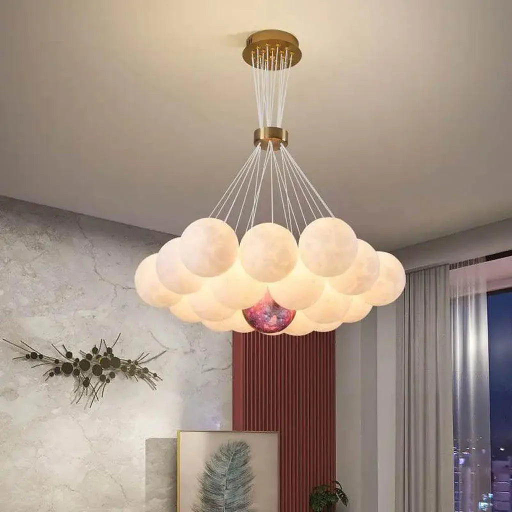 Floating Glow Drawing Room Chandelier (L9047/19L)