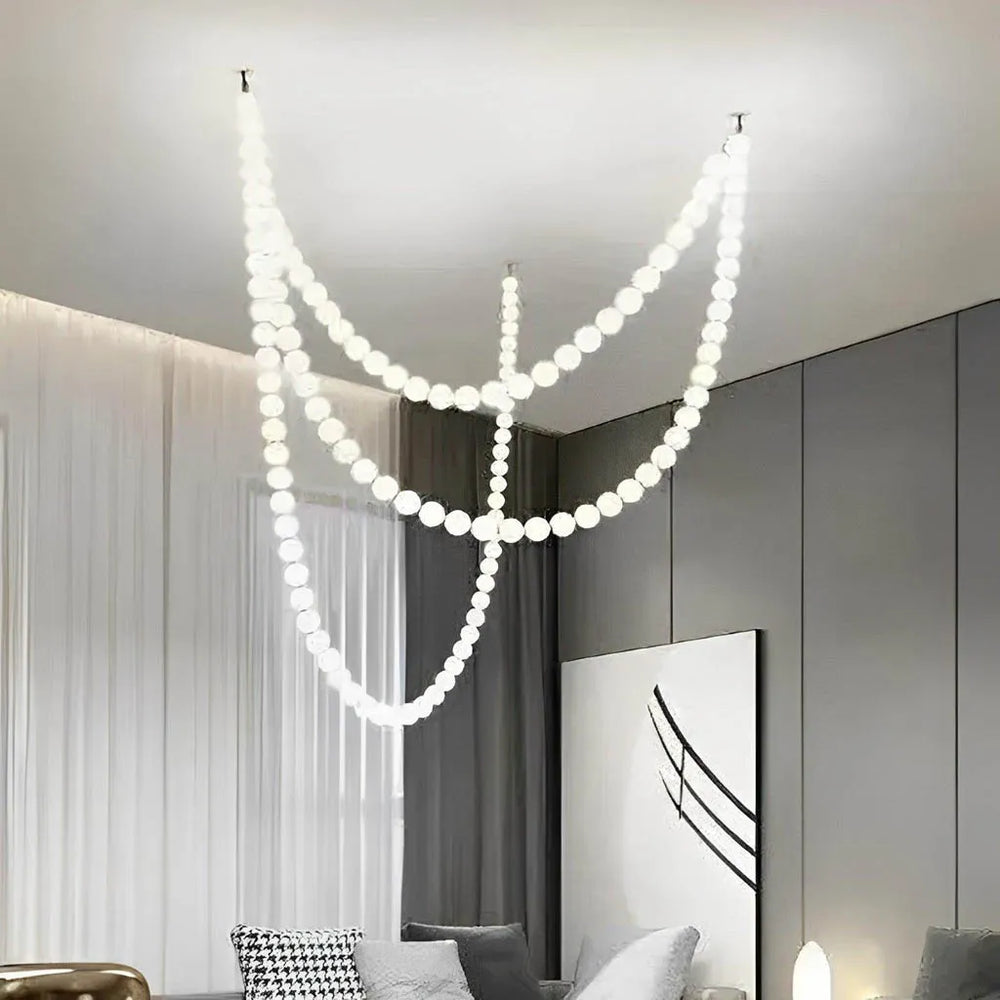 
                      
                        Glimmering Warm White Luxe Chandelier (L9078/47)
                      
                    