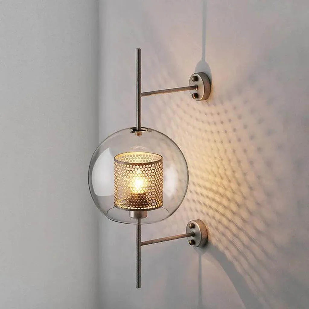 Gilded Bubble Golden Finish Wall Light (MB3158/200)