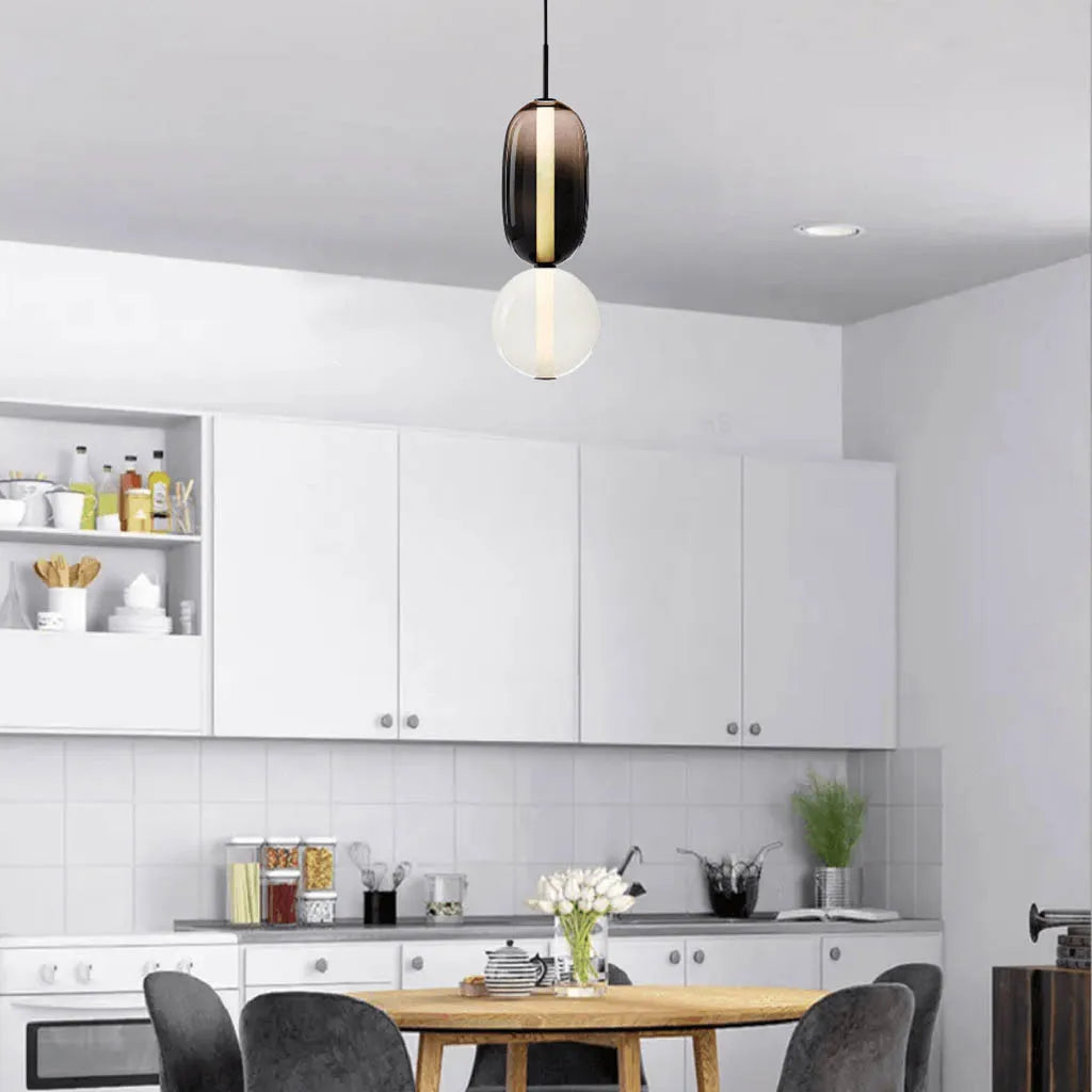 Nordic Glass LED Pendant Light by Gloss (MD3215 -A)