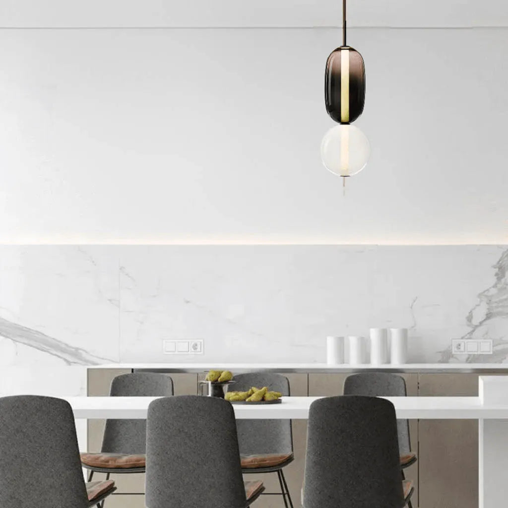 Nordic Glass LED Pendant Light by Gloss (MD3215 -A)