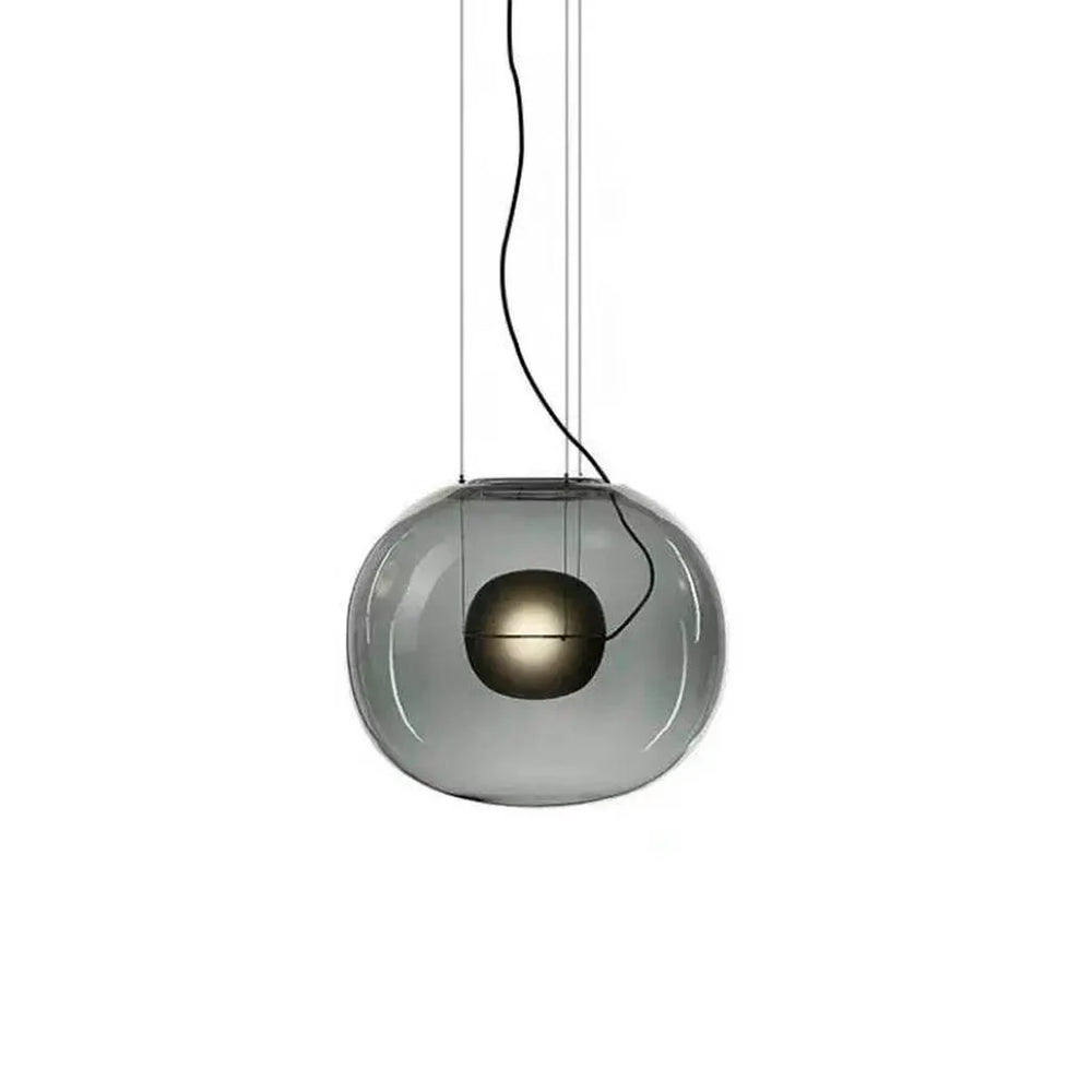 
                      
                        Shade of Sophistication Smokey Gray Pendant Light (MD3604)
                      
                    