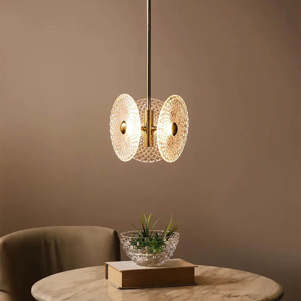 Web of Wonder Golden LED Pendant Light (MD83004-3)