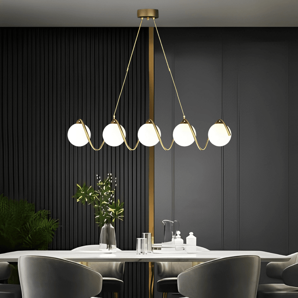 Opula Chandelier by Gloss (0973/5) - Ashoka Lites