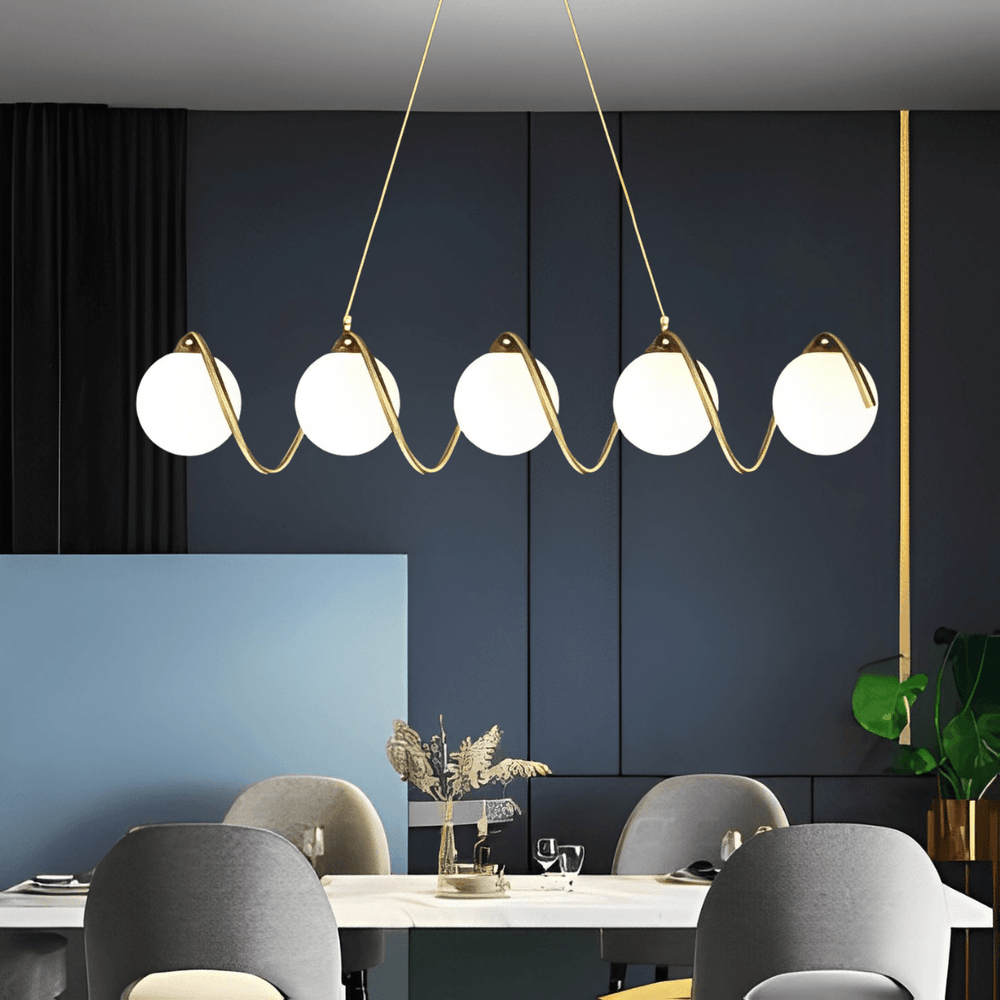 Opula Chandelier by Gloss (0973/5) - Ashoka Lites