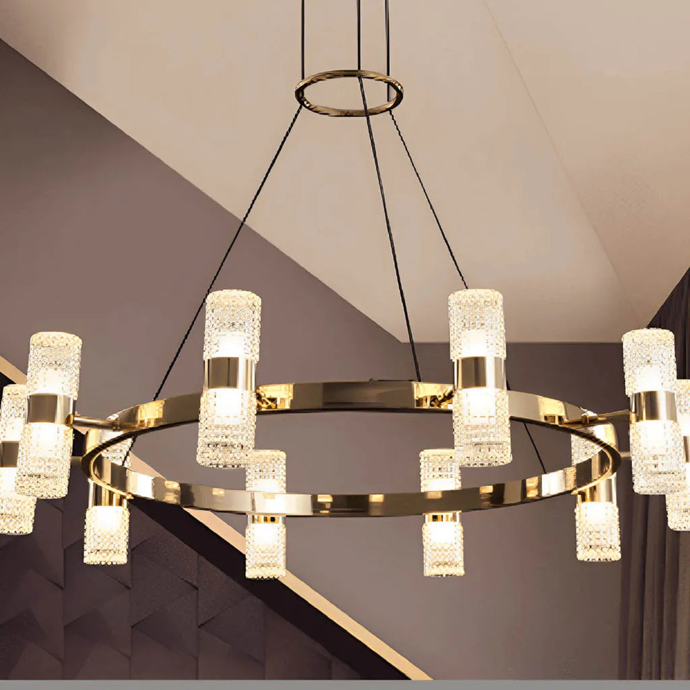 Stellar Spark Living Room Luxe Chandelier (P0715-10A)