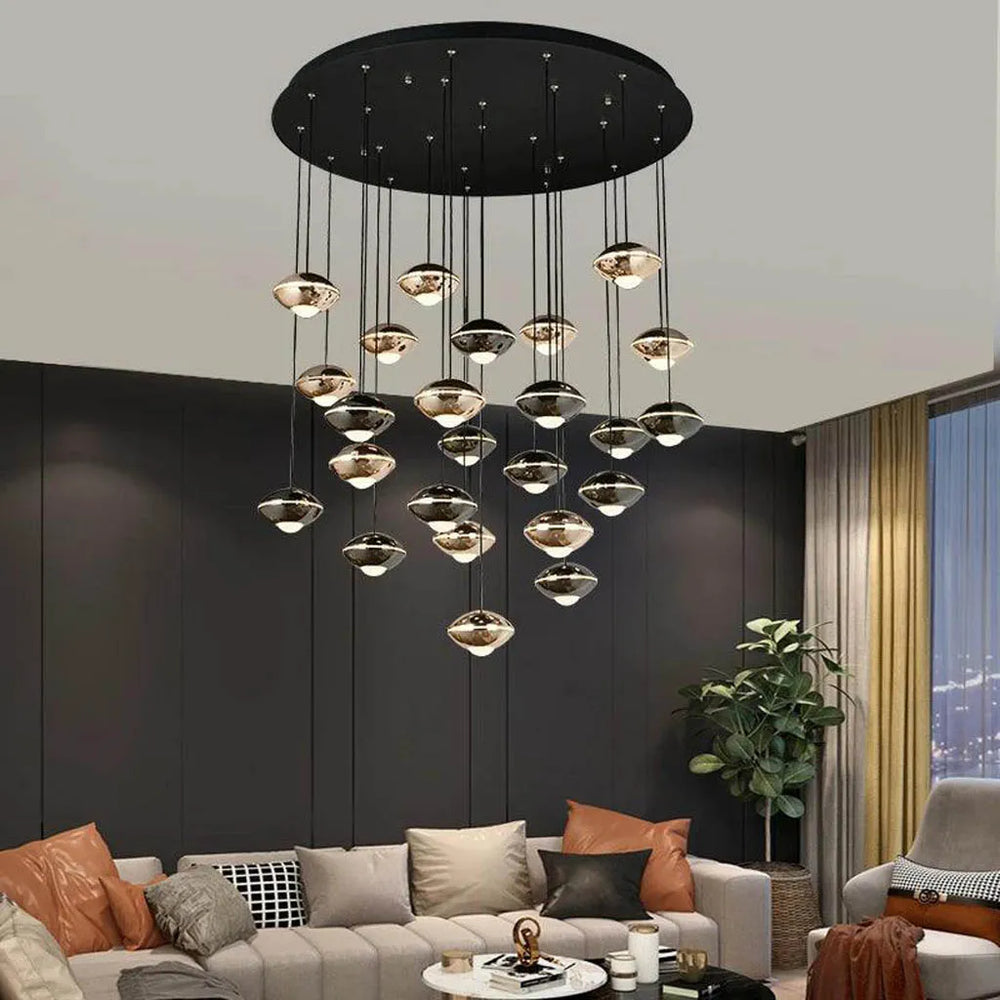 
                      
                        Golda Chandelier by Gloss (P0723-24A)
                      
                    