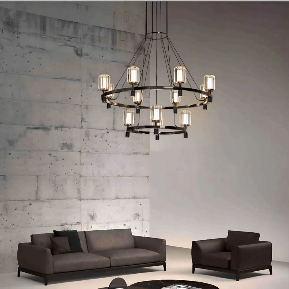 
                      
                        Astralux Double Height Chandelier (P0738-16A)
                      
                    