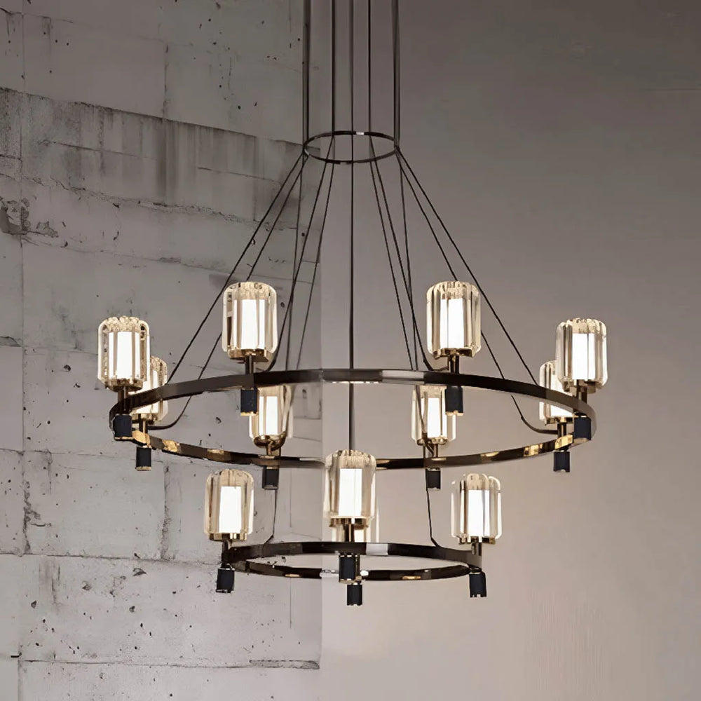 
                      
                        Astralux Double Height Chandelier (P0738-16A)
                      
                    