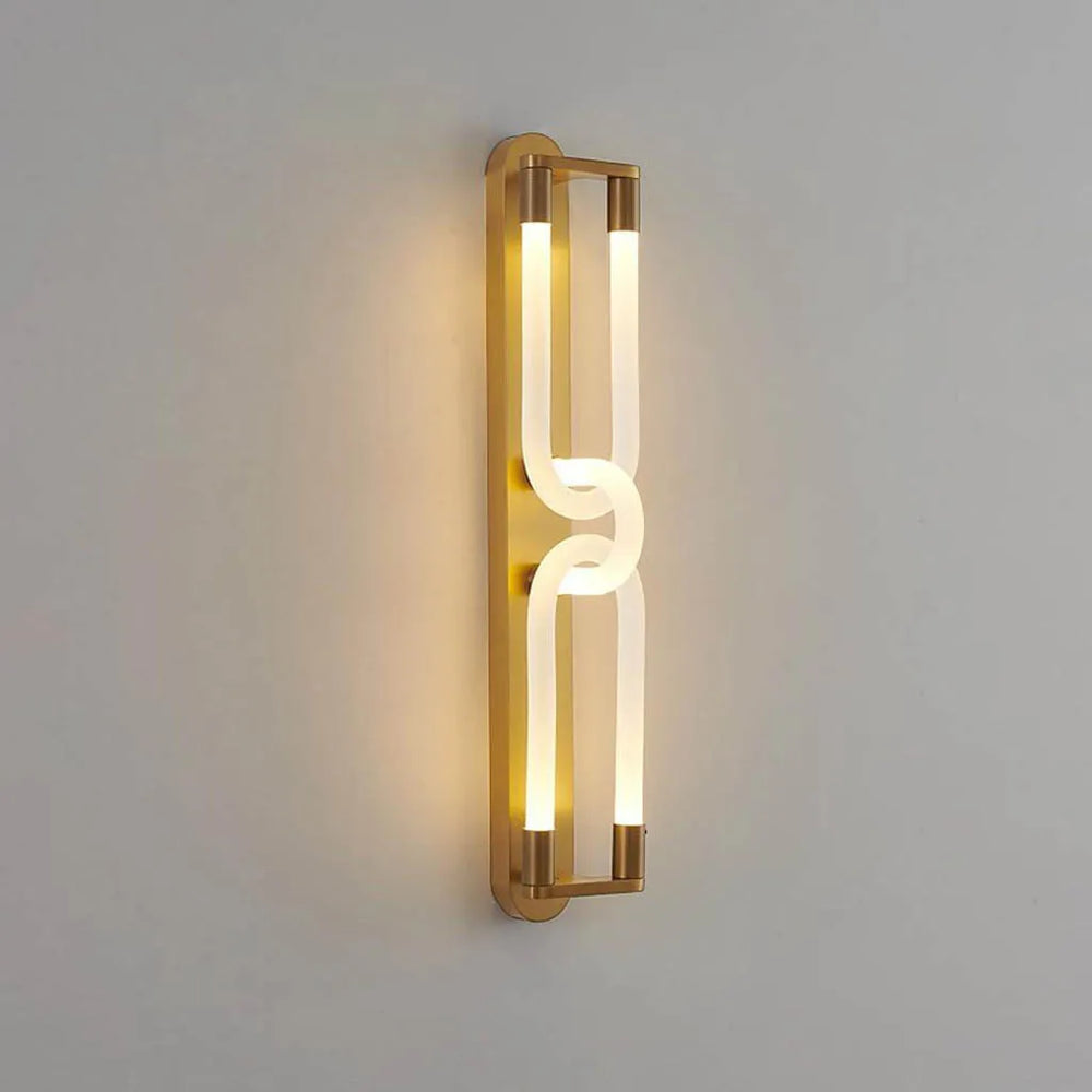 
                      
                        Twisty Golden Finish Indoor Wall Light (P3101-2)
                      
                    