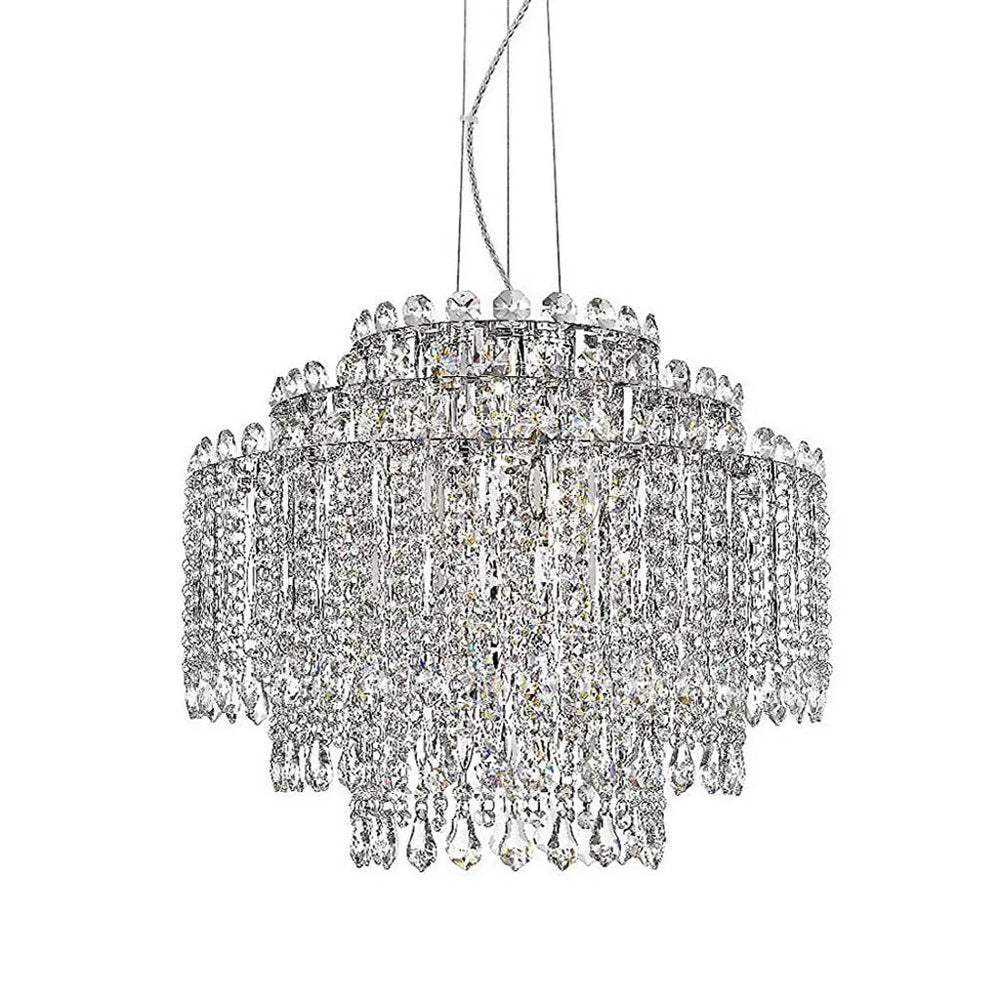 
                      
                        Twinkling Tapestry Chrome Luxe Chandelier (581901)
                      
                    