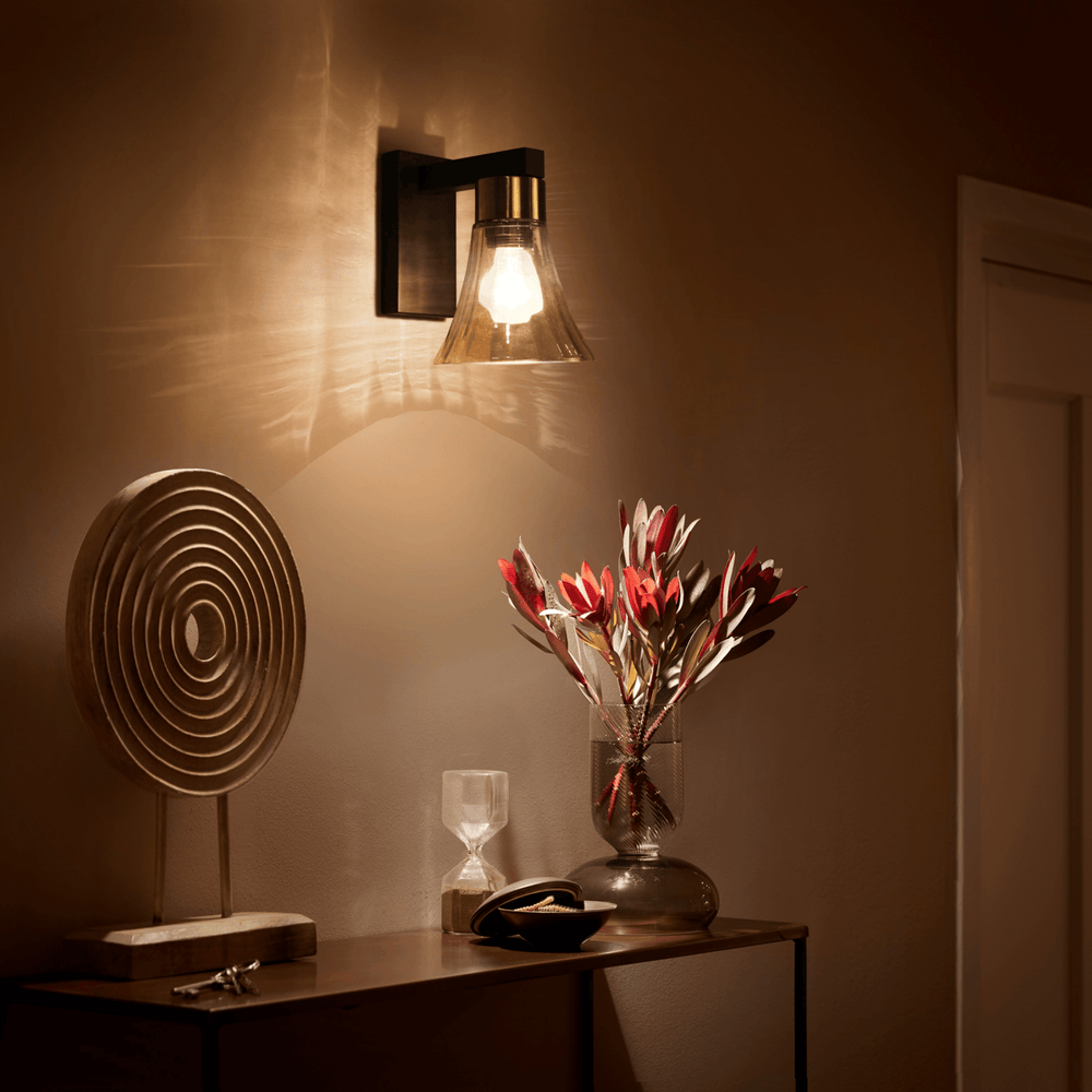 Premium Nero Brass Finish Wall Lamp by Philips (582085) - Ashoka Lites