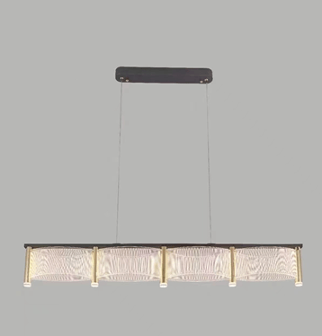 Rectangle Chandelier by Gloss (A864-1) - Ashoka Lites